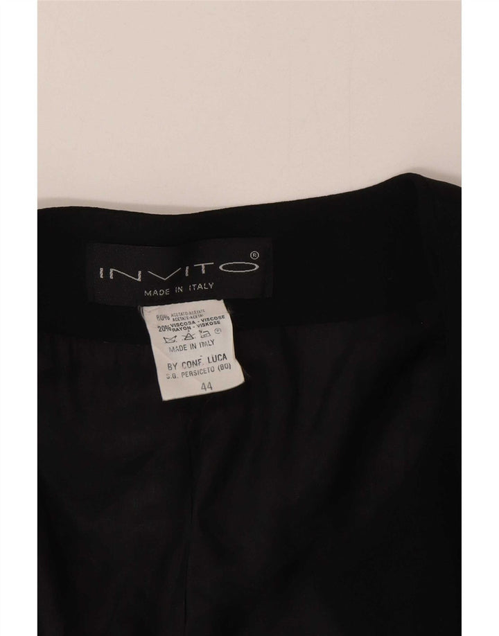 Vintage Γυναικείο μπουφάν Bolero IT 44 Medium Black Acetate