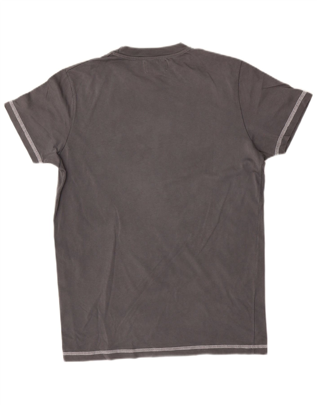Ανδρικό γραφικό T-Shirt Converse Top Μικρό Γκρι Βαμβακερό