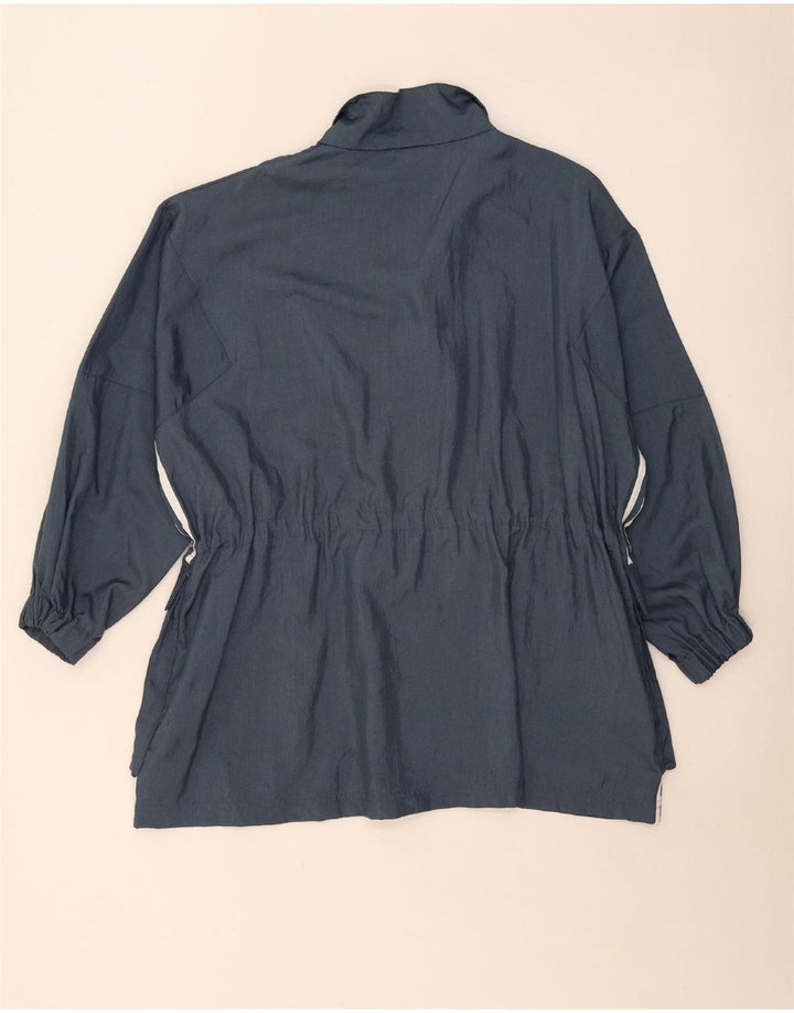 Adidas Γυναικείο Oversized Utility Jacket UK 8 Small Blue Polyamide