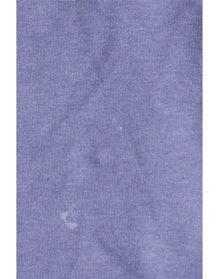 CREW CLOTHING Ανδρικό φούτερ Jumper Μεσαίο Μωβ Βαμβακερό