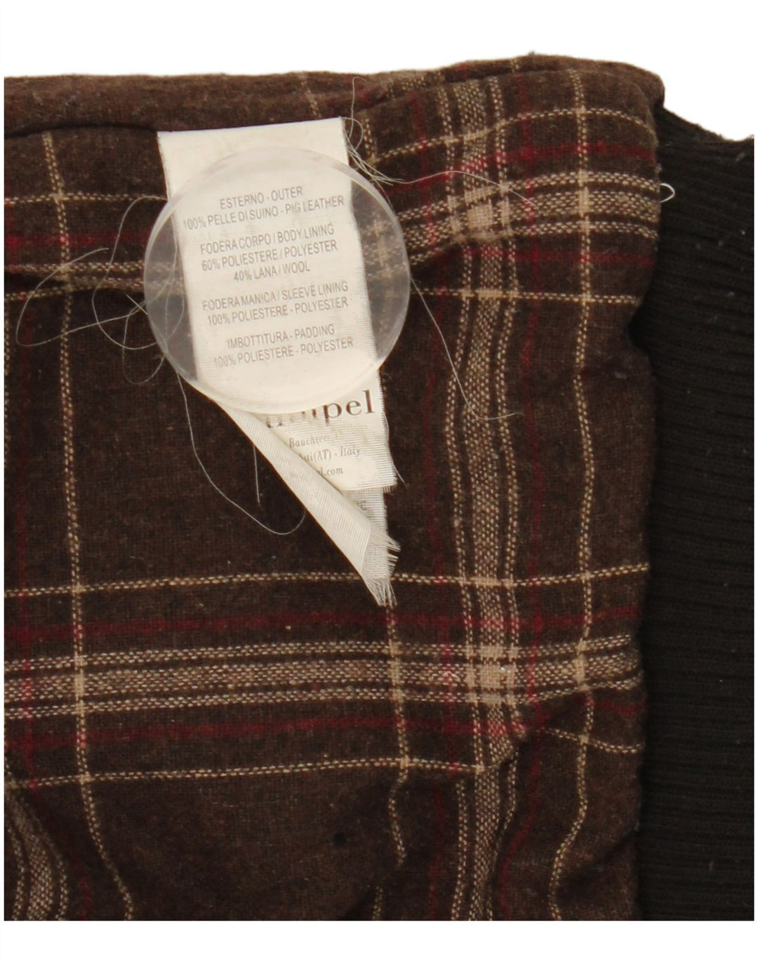 Ανδρικό δερμάτινο μπουφάν Conbipel με κουκούλα IT 50 Δερμάτινο μεσαίο καφέ