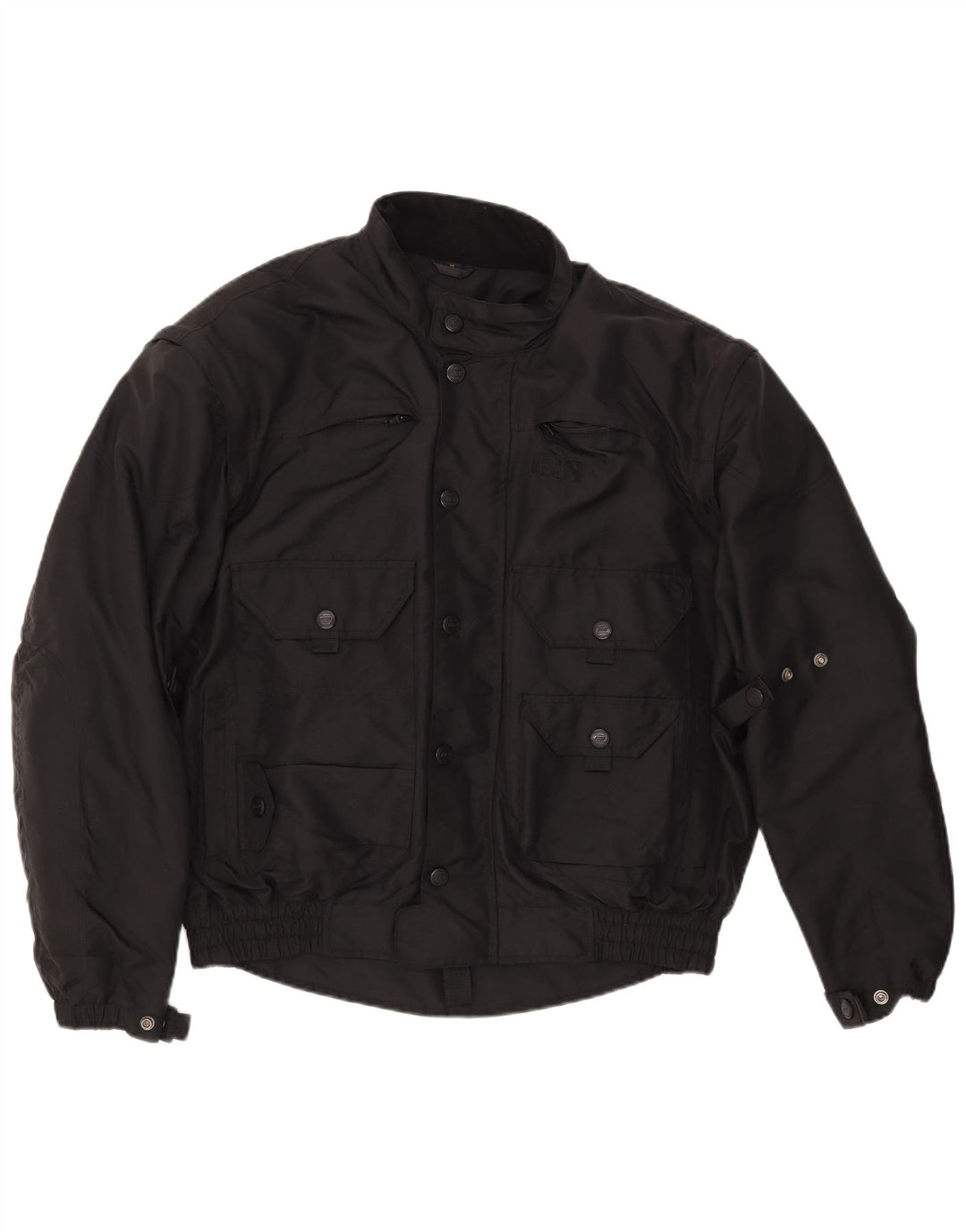 Ανδρικό μπουφάν IXS Racer UK 42 XL Μαύρο Πολυαμίδιο