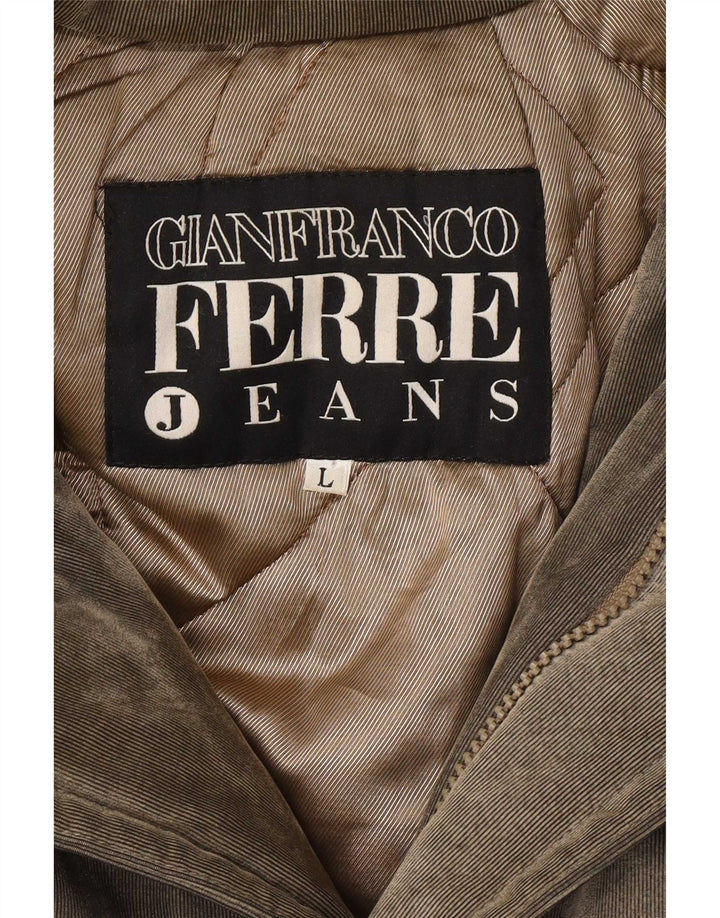 Gianfranco Ferre Ανδρικό μπουφάν Parka με κουκούλα UK 40 Large Grey