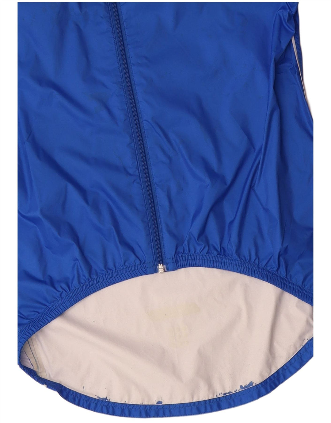 ADIDAS Mens Rain Jacket UK 38/40 Medium Blue Polyamide