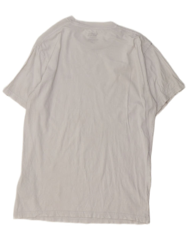 Vans Mens Classic Fit T-Shirt Top Medium White Cotton