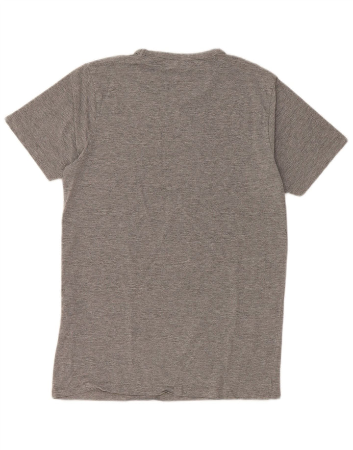 Ανδρικό T-Shirt JACK & JONES Τοπ μεσαίου γκρι βαμβακερό