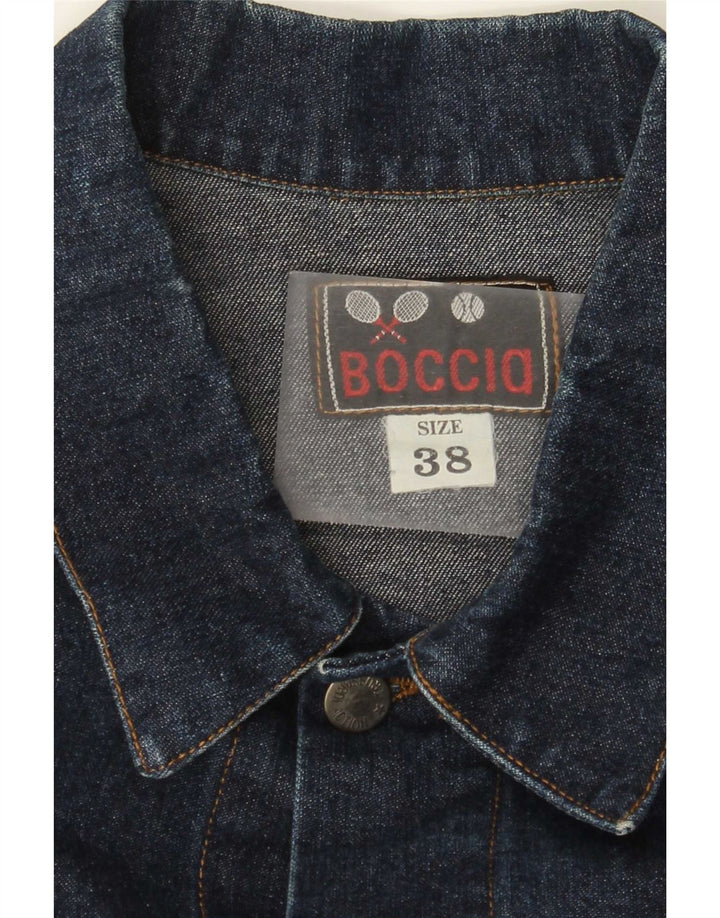 Vintage Ανδρικό Τζιν Μπουφάν UK 38 Medium Navy Blue