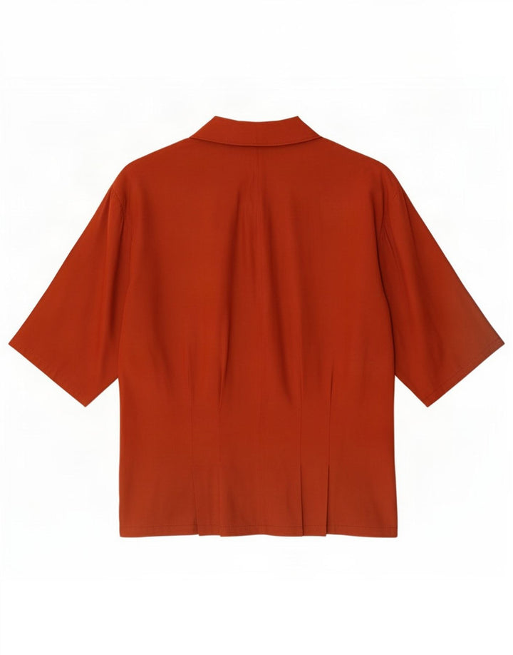 Vintage γυναικεία μπλούζα Top UK 14 Medium Red