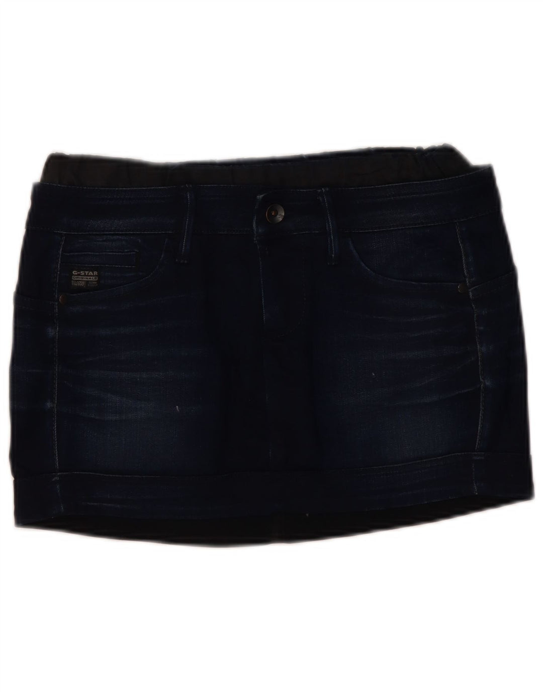 G-Star Γυναικεία Μίνι Τζιν Φούστα W28 Μεσαίο Navy Blue