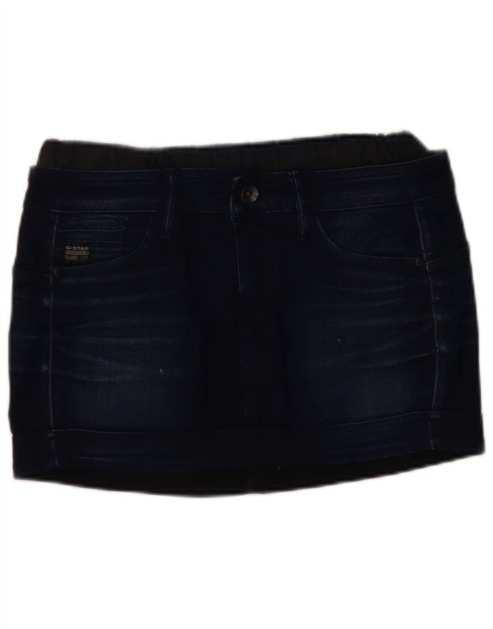 G-Star Γυναικεία Μίνι Τζιν Φούστα W28 Μεσαίο Navy Blue