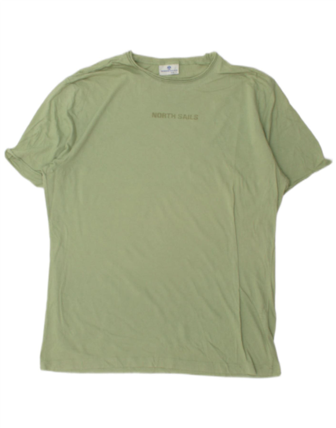North SAILS Ανδρικό γραφικό T-Shirt Top μεγάλο πράσινο βαμβακερό