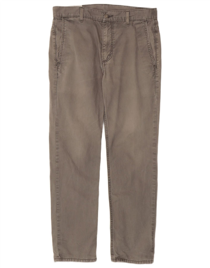 Ανδρικό παντελόνι Chino Levi's Slim W31 L30 Γκρι βαμβακερό