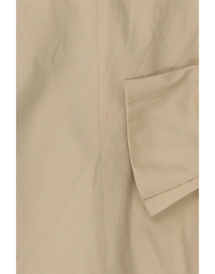 Massimo Dutti Ανδρικό σακάκι μπλέιζερ EU 38 Small Off White Βαμβακερό
