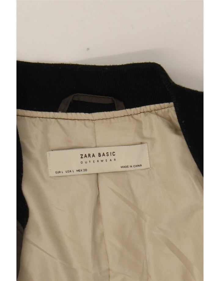 Zara Γυναικείο Bomber Jacket UK 14 Large Khaki