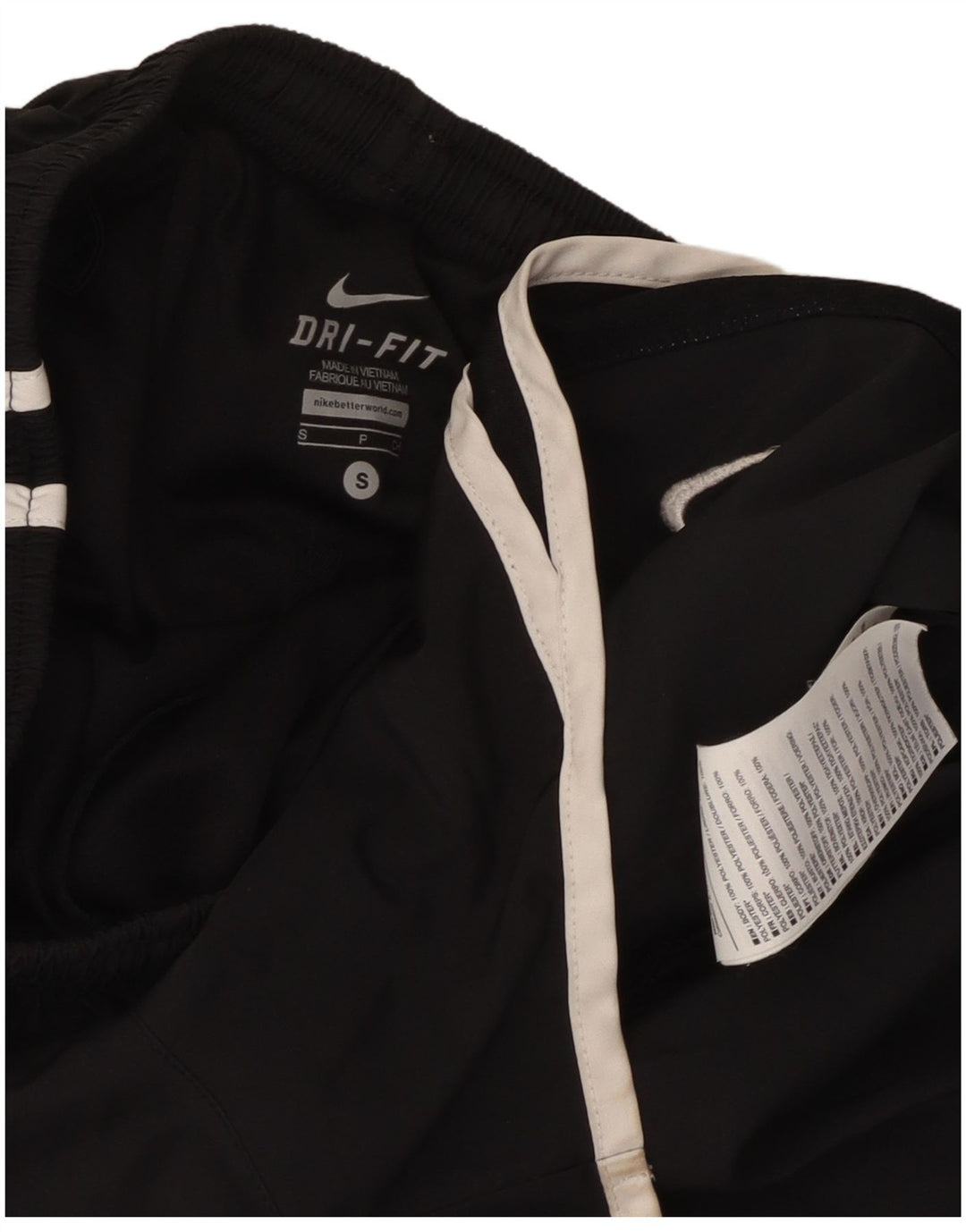 Ανδρικό αθλητικό σορτς Nike Dri Fit, μικρό μαύρο πολυεστέρα