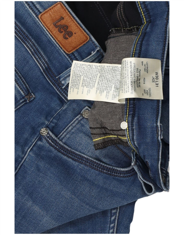 LEE Γυναικείο Jade Slim Jeans W30 L29 Blue Cotton