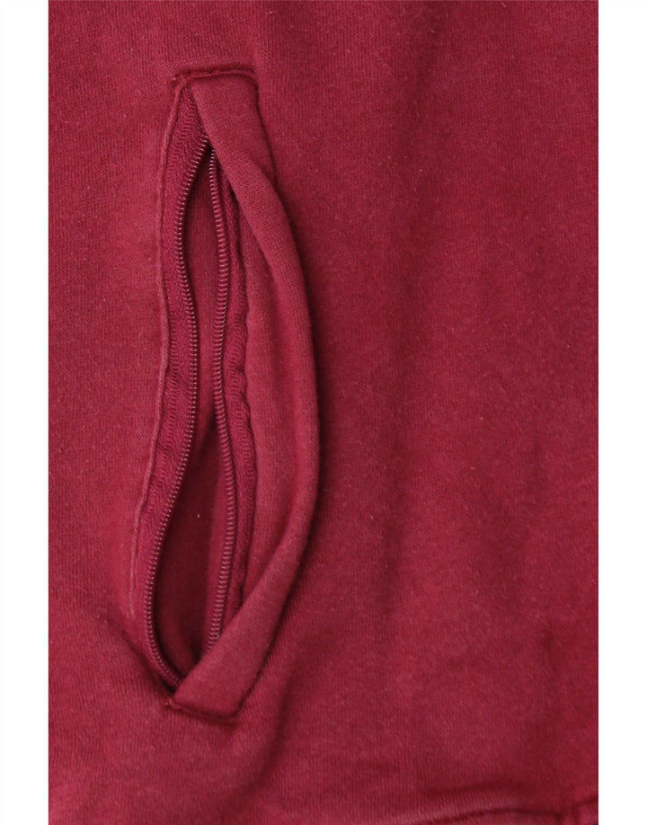 Ανδρικό φούτερ με κουκούλα UMBRO XL Μπορντό, βαμβακερό