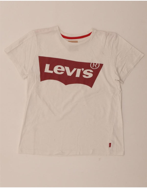 Levi's Girls Graphic T-Shirt Top 13-14 Years Λευκό