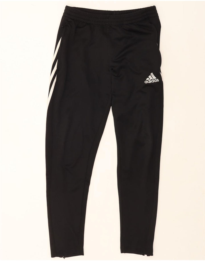 Ανδρική αθλητική φόρμα Adidas Climalite, μεσαίο μαύρο πολυεστέρα