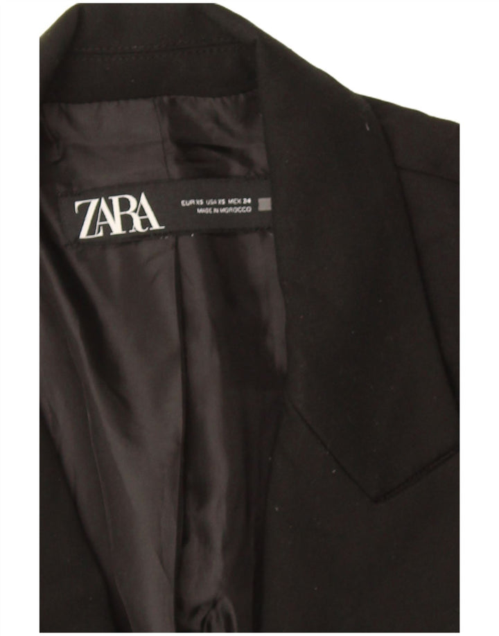 Zara Ανδρικό σακάκι με διπλό στήθος UK 34 XS μαύρο
