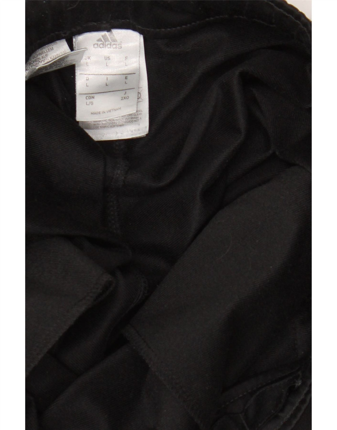 Ανδρική φόρμα Adidas Παντελόνι Joggers Large Black Colourblock Polyester