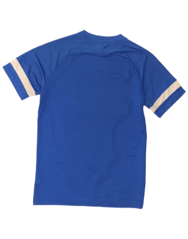Ανδρικό T-Shirt Nike Dri Fit Top Large Blue Colorblock Πολυεστέρας