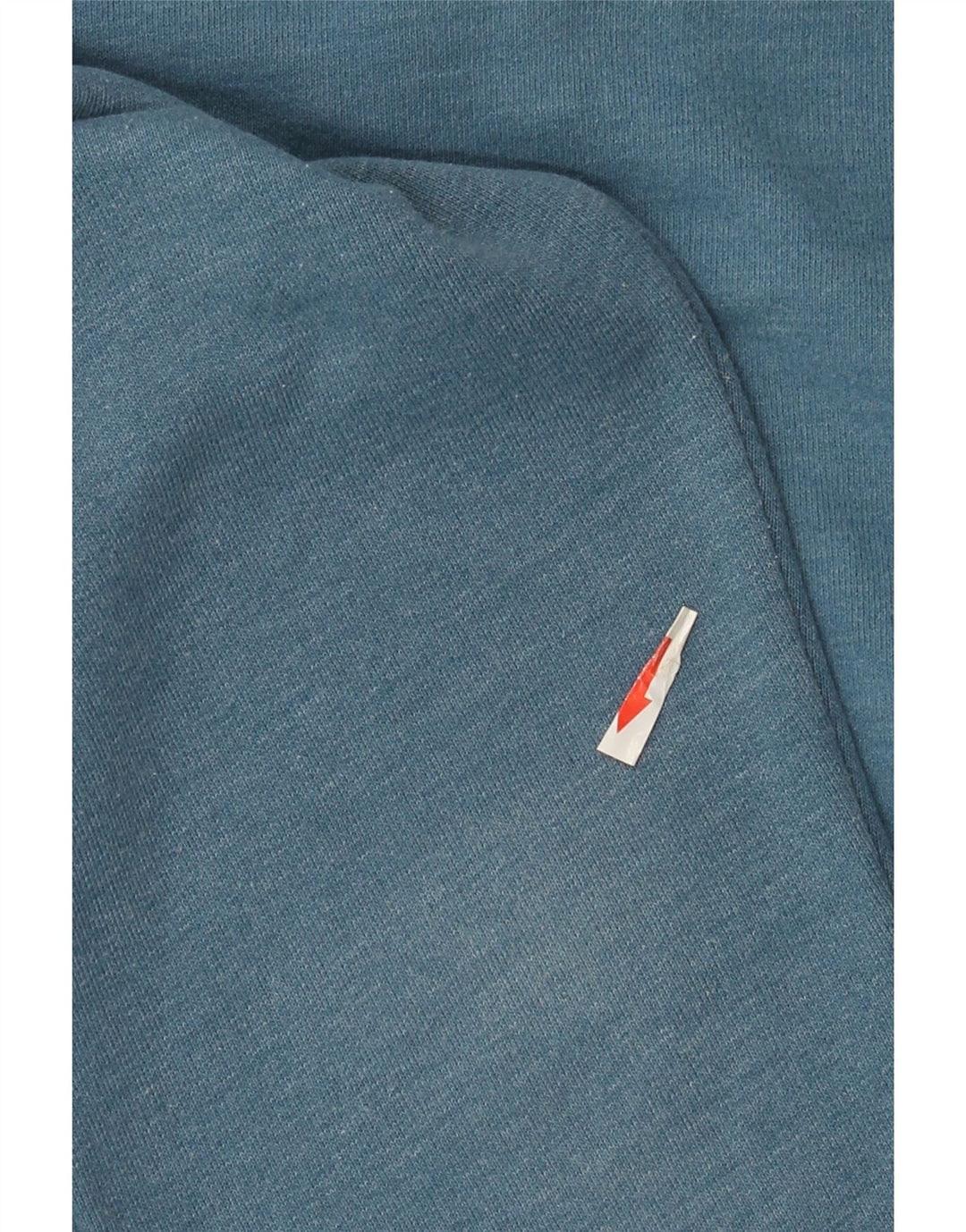 Ανδρικό φούτερ με φερμουάρ Crew Clothing, μεσαίο μπλε βαμβακερό