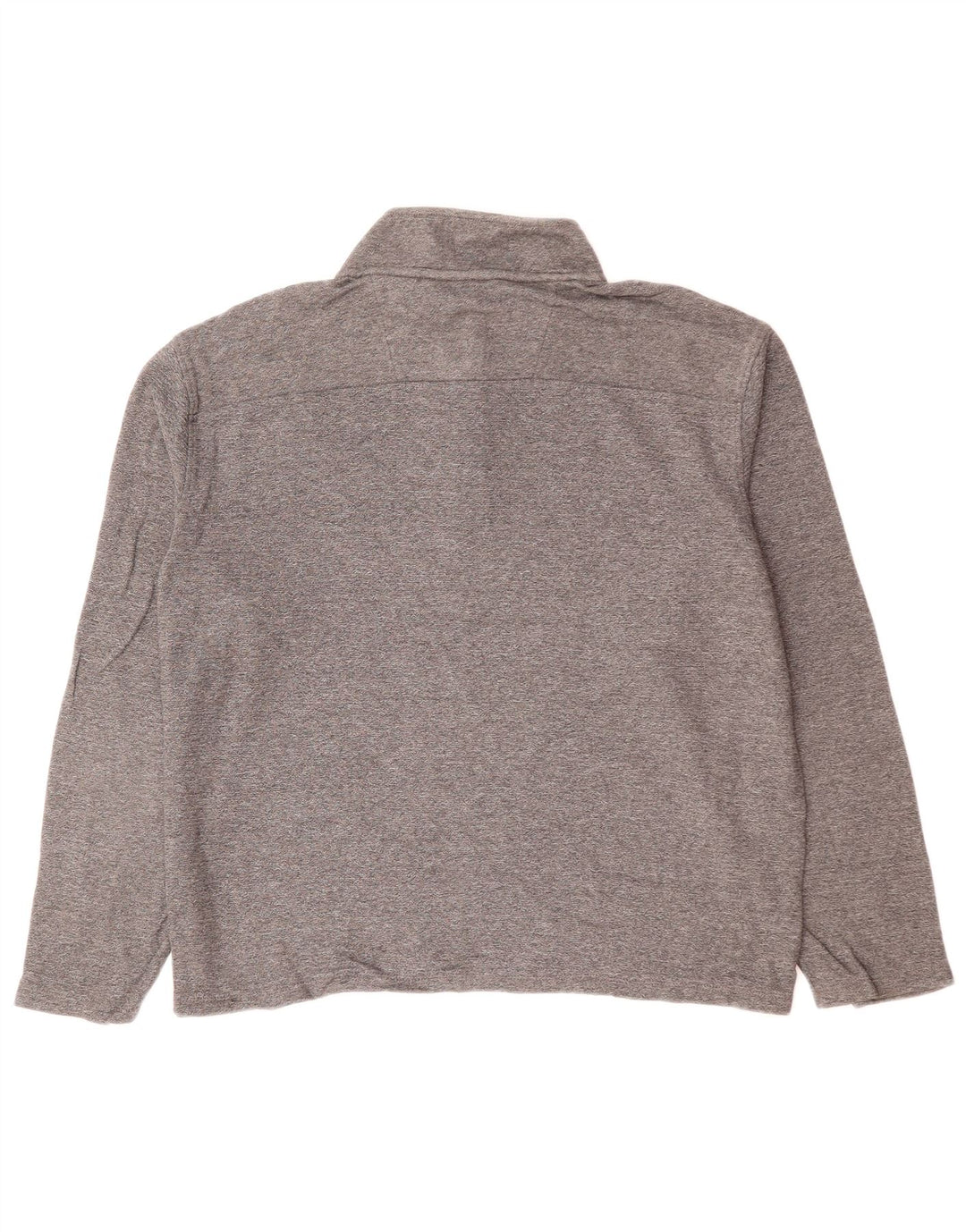 CALVIN KLEIN Γυναικείο φούτερ με φερμουάρ με φερμουάρ Jumper UK 12 Medium Grey