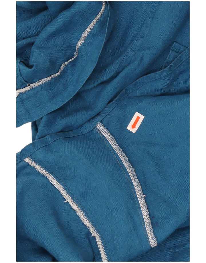 TOMMY HILFIGER Ανδρικό κοντομάνικο πουκάμισο με προσαρμοσμένη εφαρμογή XL μπλε