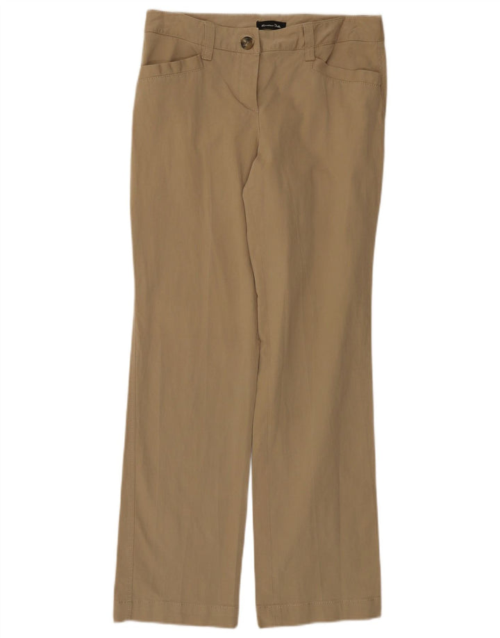 Massimo Dutti Γυναικείο Bootcut Casual Παντελόνι EU 42 Large W32 L32 Beige