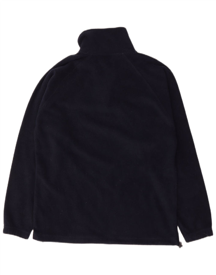 Kappa Ανδρικό φερμουάρ Fleece Jumper Μικρό Navy Blue Polyester