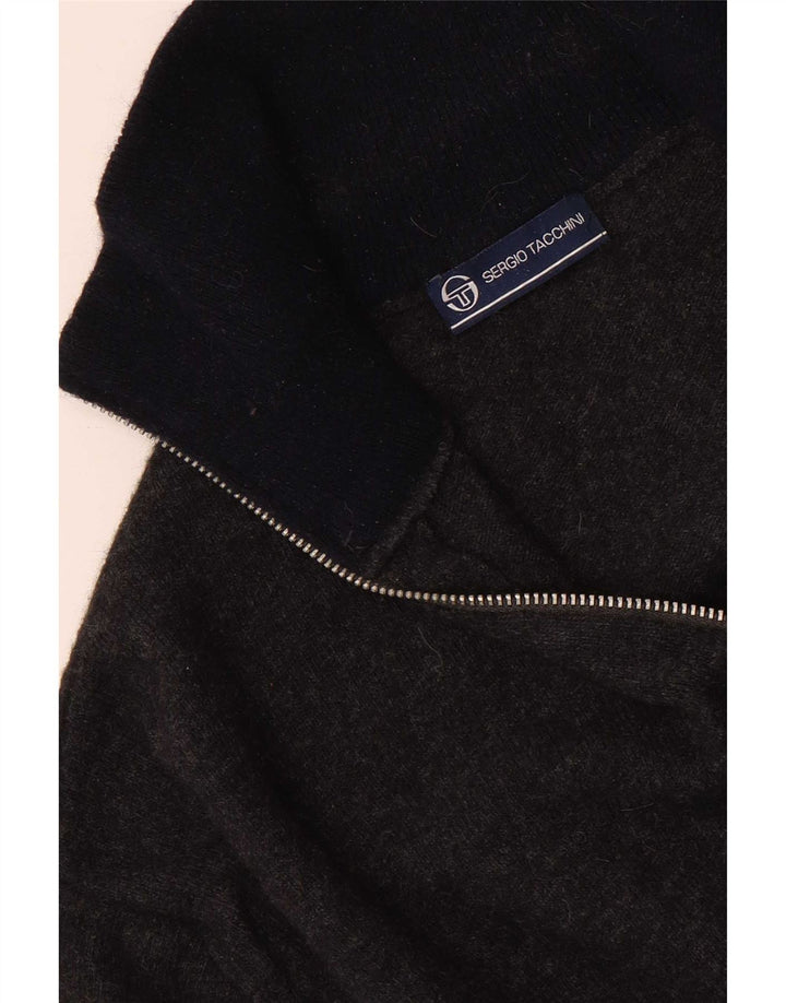 Ανδρικό πουλόβερ με φερμουάρ Sergio Tacchini, μεσαίο γκρι