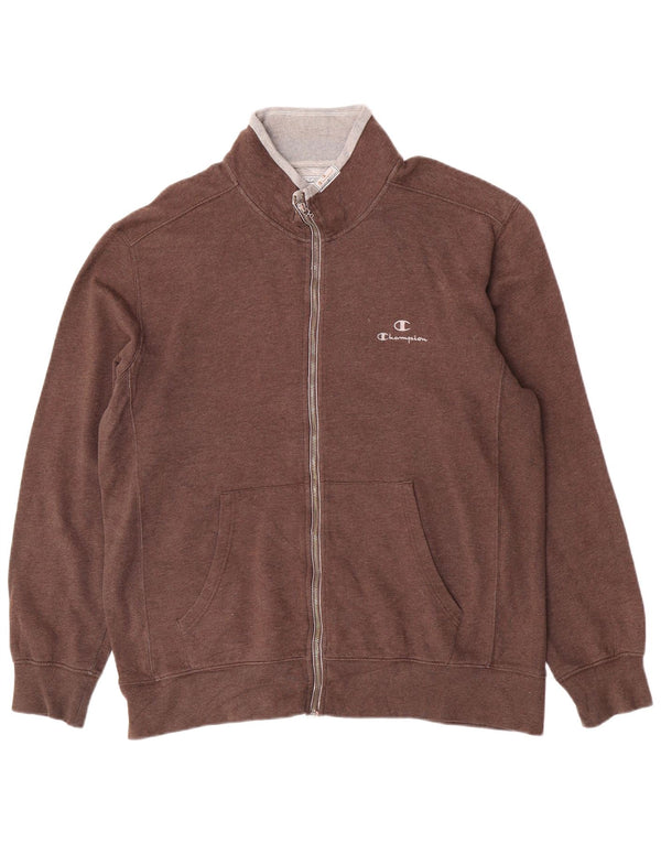 Ανδρική φόρμα Champion Heritage Top Jacket 3XL καφέ βαμβακερό
