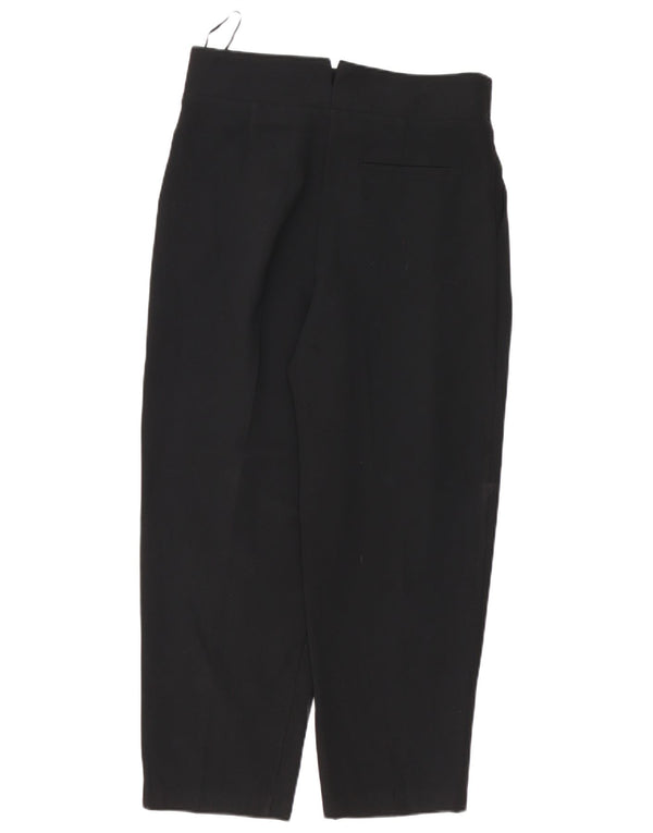 Topshop Γυναικείο Ψηλόμεσο Παντελόνι UK 12 Medium W30 L25 Μαύρο