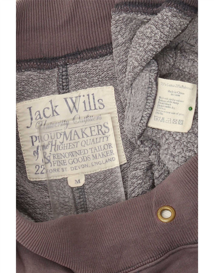 Ανδρικό γραφικό αθλητικό σορτς Jack Wills, μεσαίο γκρι, βαμβακερό