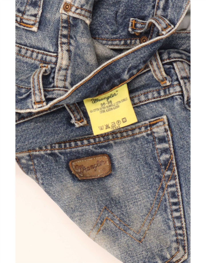 Wrangler Ανδρικό Texas Straight Jeans W36 L32 Μπλε βαμβακερό