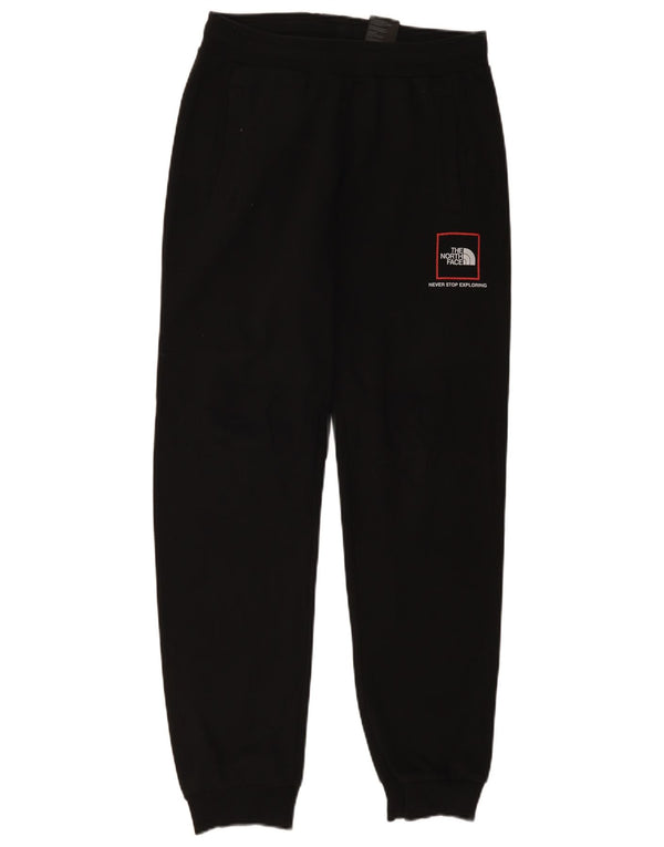 The North Face Boys Tracksuit Trousers Joggers 15-16 Years 2XL Black Cotton