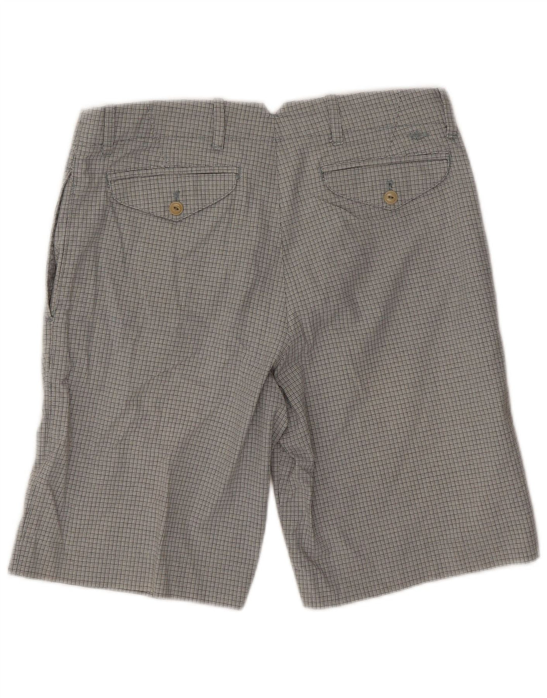 Ανδρικό σορτς chino Dockers W32 Μεσαίο γκρι βαμβακερό Houndstooth