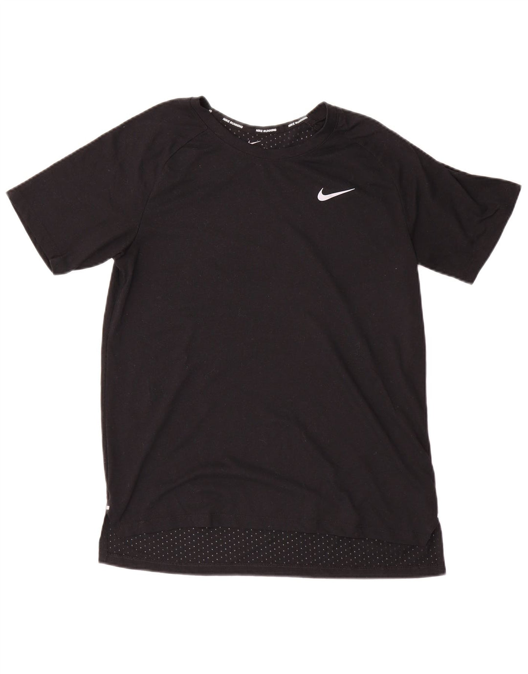 Ανδρικό T-Shirt Nike Dri Fit Top από μεσαίο μαύρο πολυεστέρα
