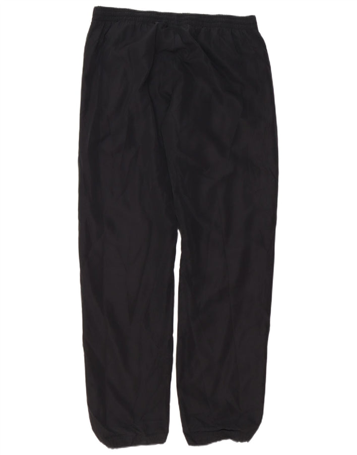 Γυναικεία αθλητική φόρμα Adidas Παντελόνι Joggers UK 12 μεσαίο μαύρο πολυεστέρα