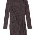 MAISON SCOTCH Γυναικείο μακρυμάνικο βασικό φόρεμα UK 10 Small Grey