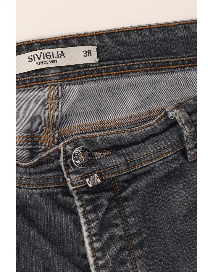 SIVIGLIA Ανδρικό Slim Jeans W38 L36 Μπλε