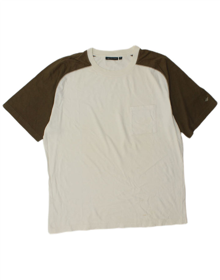 Dockers Ανδρικό T-Shirt Khakis Top XL White Colourblock