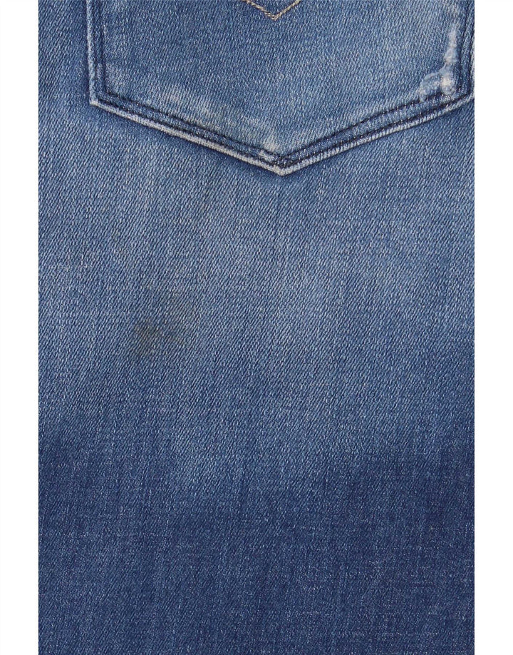 Replay Ανδρικό Slim Jeans W32 L32 Blue Cotton