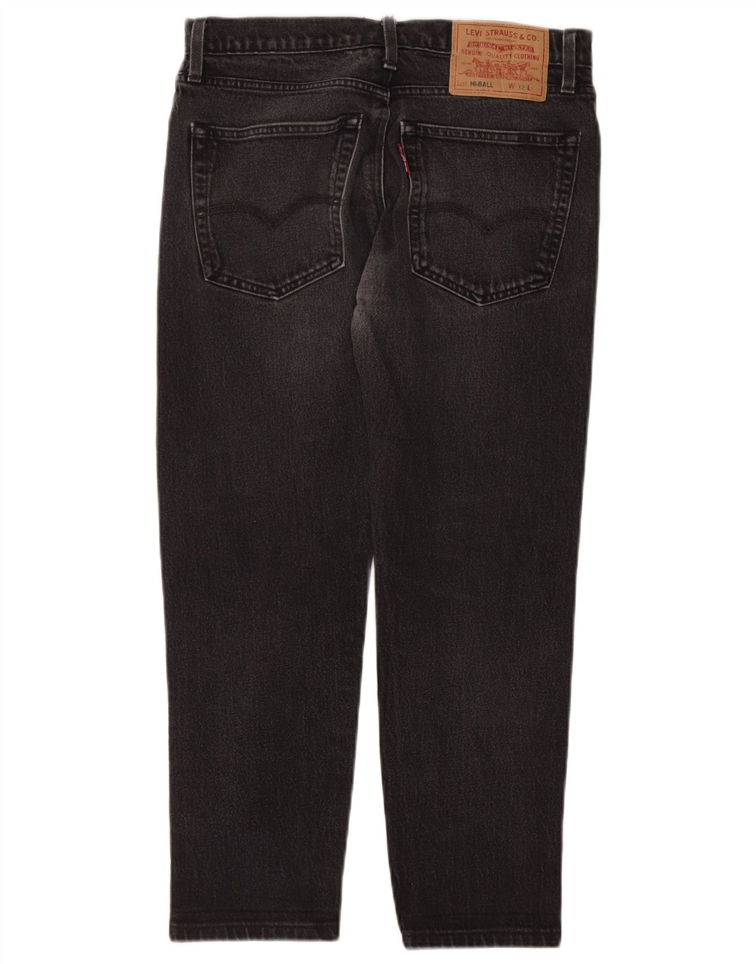 Ανδρικό τζιν Hi-Ball Levi's ίσιο W32 L26 μαύρο