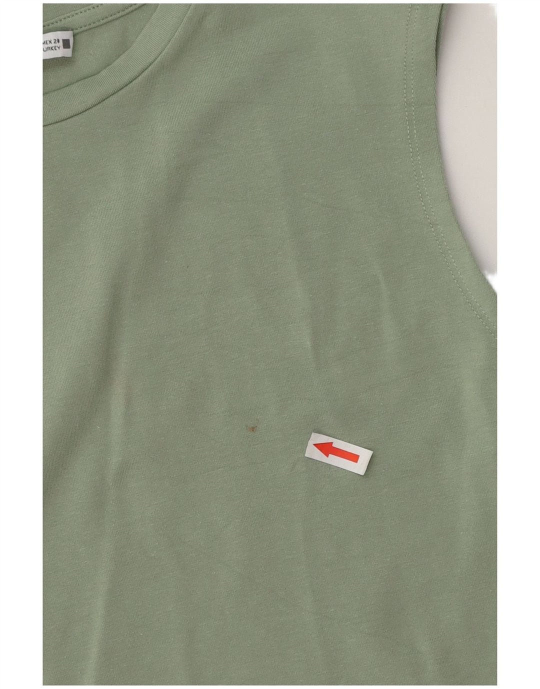 Zara Γυναικείο γιλέκο Crop UK 12 Medium Green