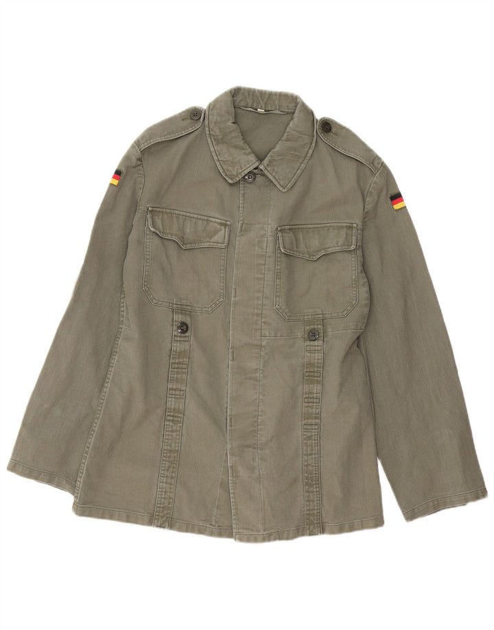 Vintage Ανδρικό Military Jacket UK 38 Medium Khaki