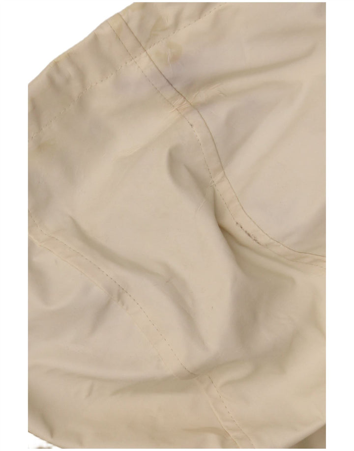 Topshop Γυναικείο μπουφάν βροχής με κουκούλα UK 10 Small Off White