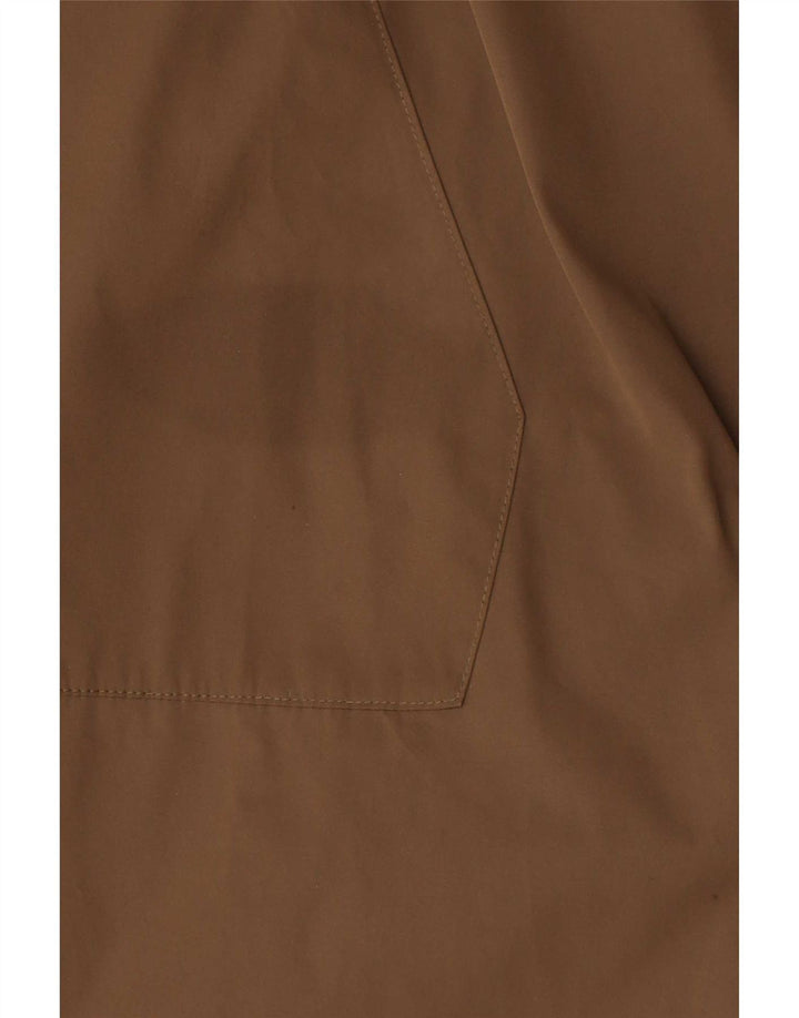 Ανδρικό μπουφάν βροχής με κουκούλα Adidas UK 38 Medium Khaki Polyester