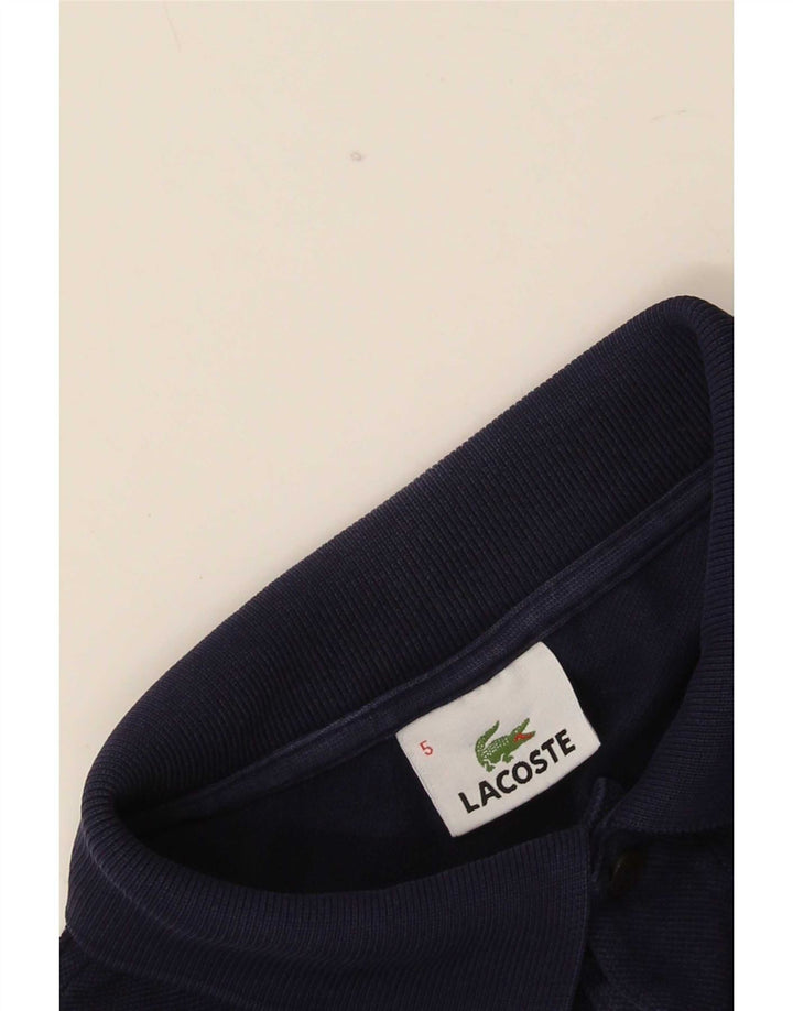Ανδρικό πουκάμισο πόλο Lacoste Νούμερο 5 Μεγάλο Navy Blue